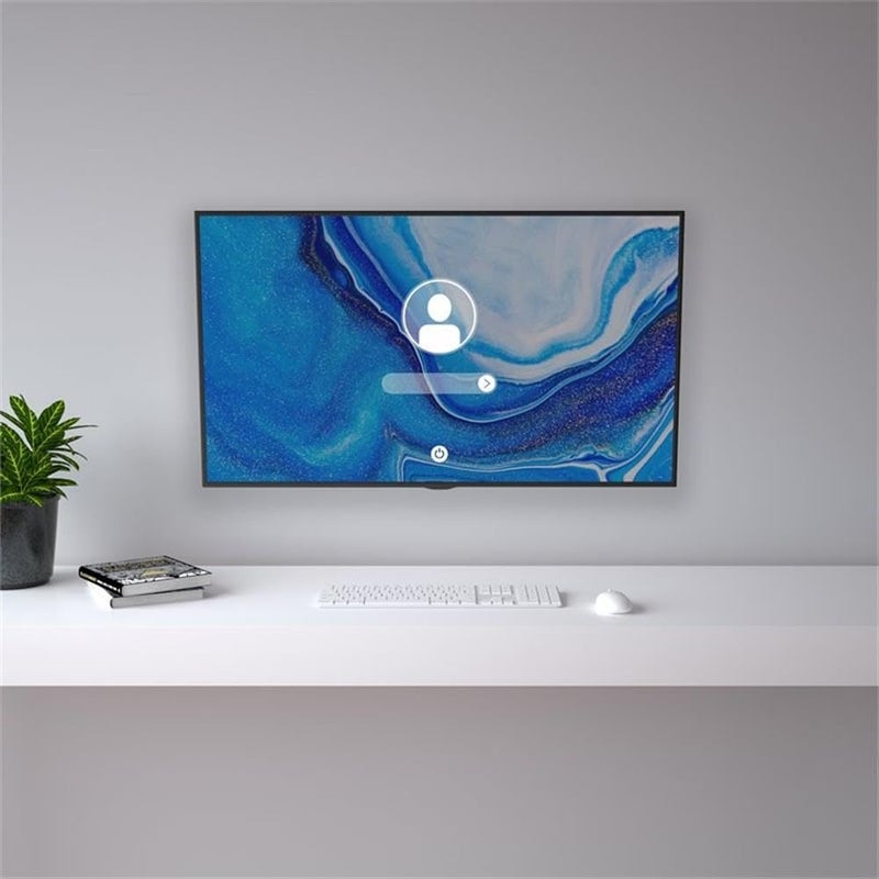 AVF MRL22-A Tilt & Turn Monitor Wall Mount, Fits Screens Up to 39", 44 lbs, VESA 75x75â€“200x200, Adjustable Tilt & Swivel, Portrait or Landscape Viewing, Space-Saving Design â€“ Black - Image 2